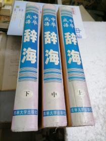 中国成语辞海  （上中下全三卷）修订版