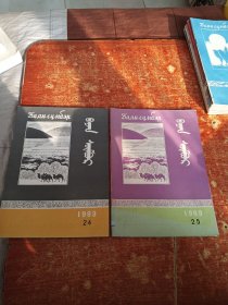 巴音森布尔 1989年第24、25期
