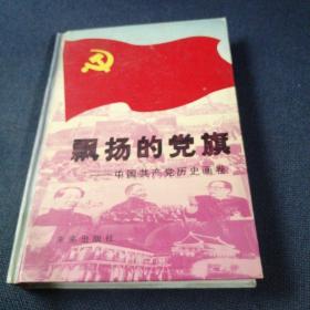 飘扬的党旗    中国共产党历史画卷   精装