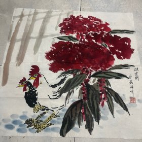 中国美协会员 谷福海 作品尺寸70x68