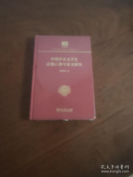 中国中古文学史 汉魏六朝专家文研究 