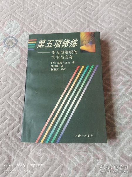 第五项修炼：学习型组织的艺术与实务