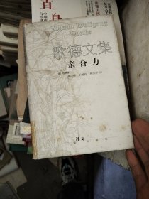 亲合力/歌德文集