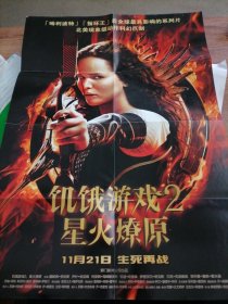 电影《饥饿游戏（2）星火燎原》海报