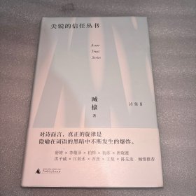 臧棣诗系·尖锐的信任丛书