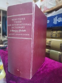 Webster's third new International Dictionary of the English Language