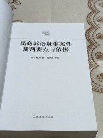 民商诉讼疑难案件裁判要点与依据
