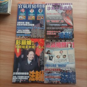 法制文萃报缩印合订本第24 40 50卷4本合售见图