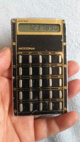 accona计算器，按4，5，6键不出字，按坏的出
