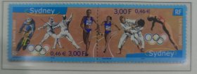 FR3法国2000年 悉尼奥运会 新 2全 外国邮票