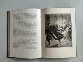 英文版 The Tales of Ivan Belkin（《别尔金的故事》，32开精装，英文，莫斯科1954年出版印刷，多插图））