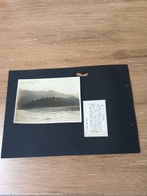 民国早期长江三峡老照片（普兰特纪念碑）文字说明已翻译。品隹。保真原版照，假一赔十
