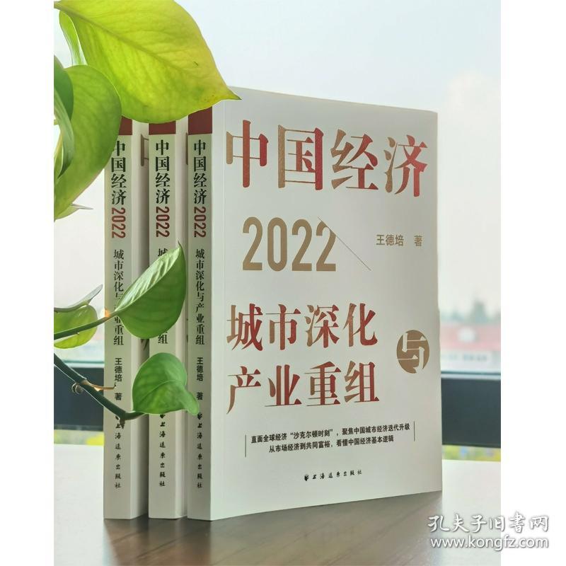 正版 中国经济(2022城市深化与产业重组) 王德培 9787547618257