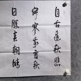 薛小虎四尺整张书画作品