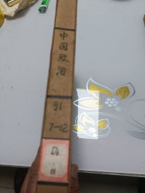 中国政治（月刊，1991年7--12册合订本）