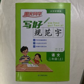 阳光同学  写好规范字  语文  二年级上