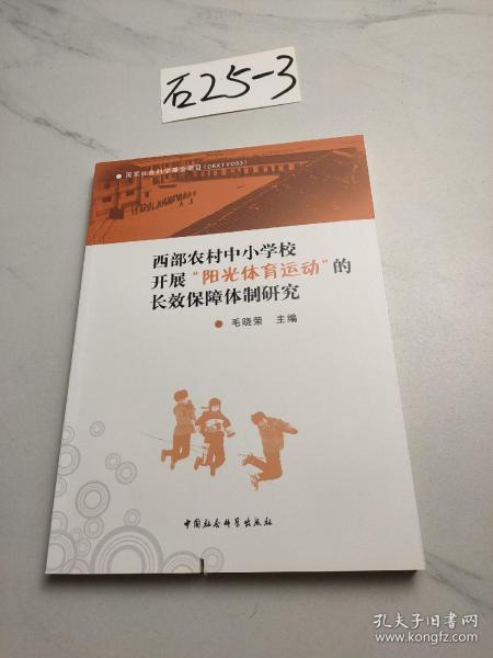 西部农村中小学校开展“阳光体育运动”的长效保障体制研究