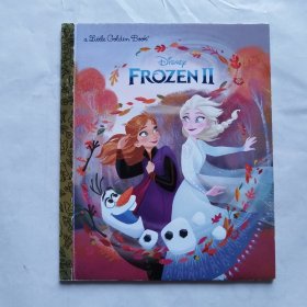 冰雪奇缘2 Frozen2 迪斯尼同名电影儿童绘本故事书 小金书 艾莎 安娜 5-6岁 英文原版Frozen 2 Little Golden Book Disney