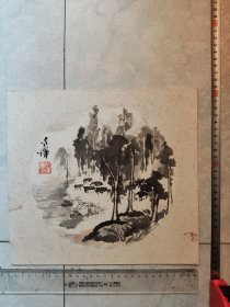 世辉，申世辉，1985年毕业于天津美术学院绘画，现为天津美术学院教授，硕士研究生导师，卡纸，纸面有小污，处理以前旧物，便宜处理不折腾，慎重下单