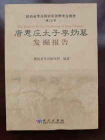 唐惠庄太子李沩墓发掘报告：陕西省考古研究所田野考古报告第26号