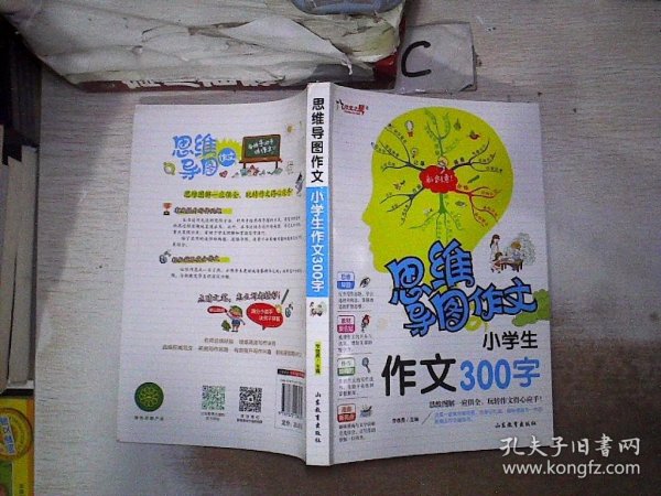 思维导图作文：小学生作文300字/集思维导图形象记忆图趣味漫画为一体的新概念作文辅导书