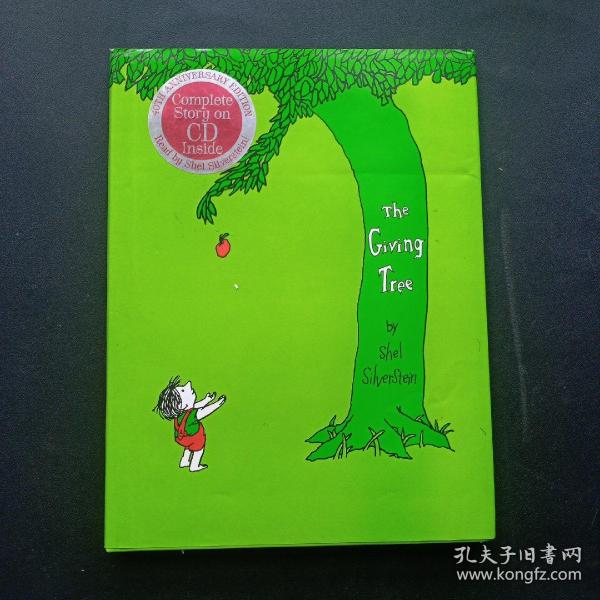 The Giving Tree 40th Anniversary Edition Book with CD：爱心树