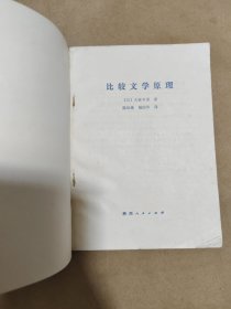 比较文学原理