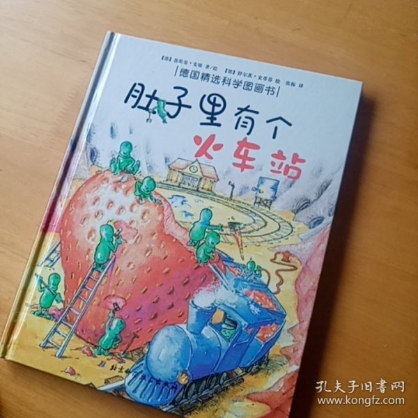 肚子里有个火车站：德国精选科学图画书