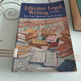 法律写作用书Effective Legal Writing