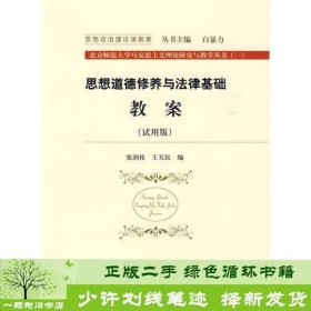 思想道德修养与法律基础教案(北京师范大学马克思主义理论研究与教学丛书)(一)