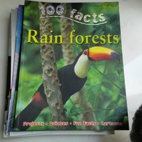 100 facts Rain forests 100个事实系列 儿童科普知识大全百科英语
