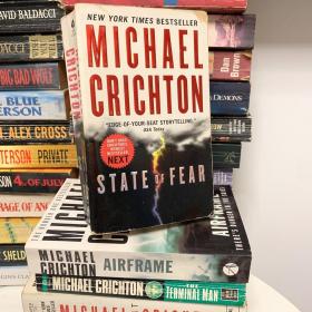 State of Fear by Michael Crichton 英文原版小说