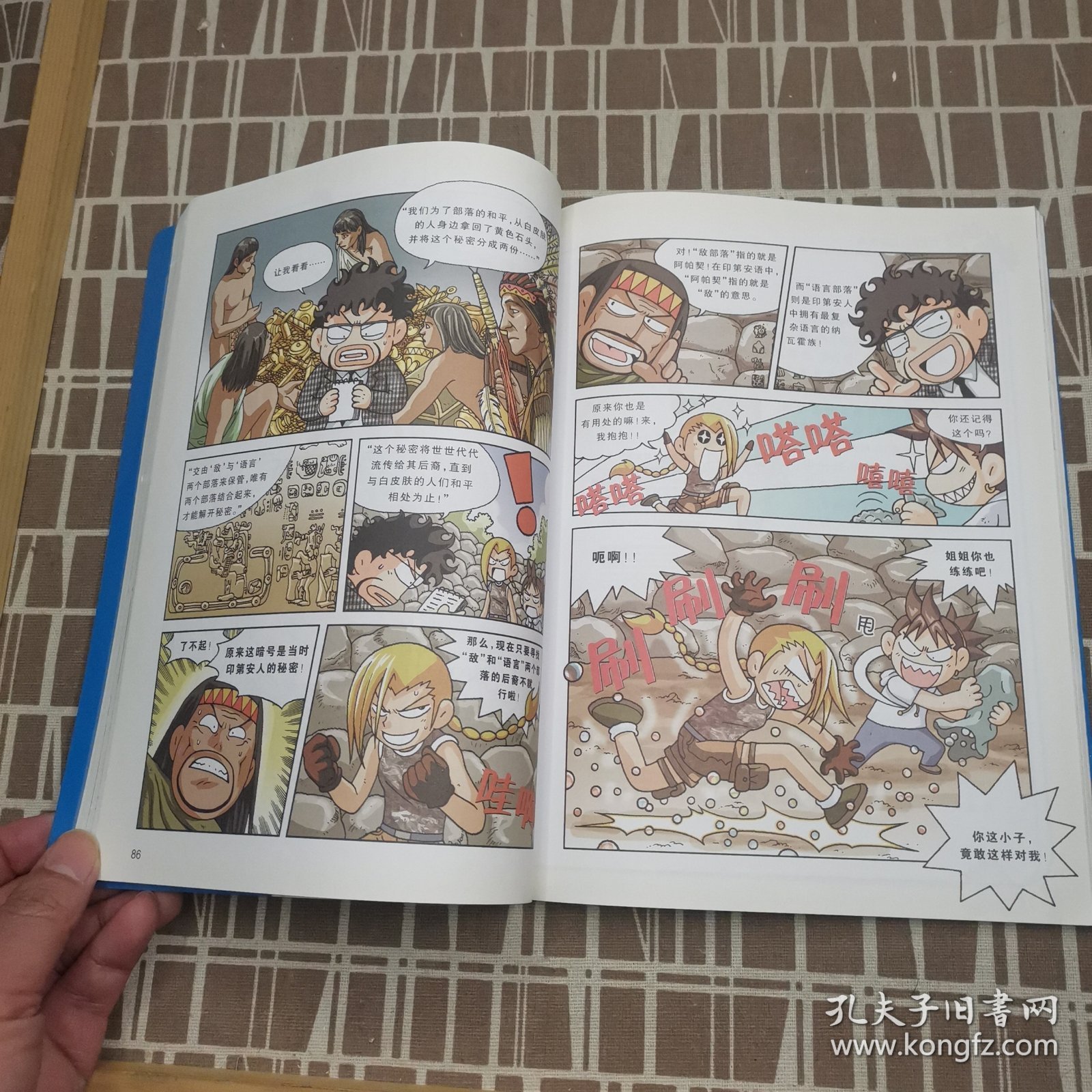 我的第一本科学漫画书寻宝记系列：美国寻宝记5