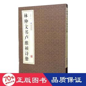 林仲文書(shū)盧維禎詩(shī)冊(cè) 毛筆書(shū)法 林仲文