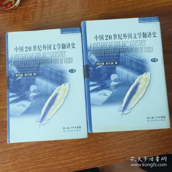 中国20世纪外国文学翻译史（上下）：中华翻译研究丛书第二辑