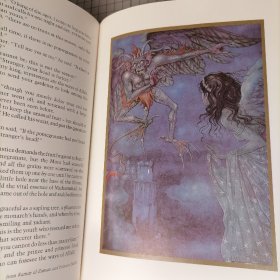 英文版 Stories from The Arabian Nights  Retold by Naomi Lewis Illustrated by ANTON PIECK Naomi Lewis的《天方夜谭/一千零一夜/阿拉伯之夜》故事  安东·皮克 插图 荷兰插画家Anton Pieck 安东·皮克 绘本画集