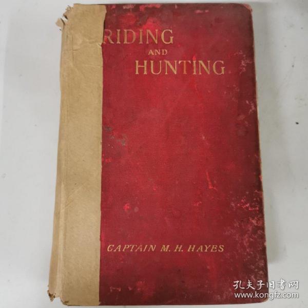 骑马与狩猎RIDING AND HUNTING 1900年版