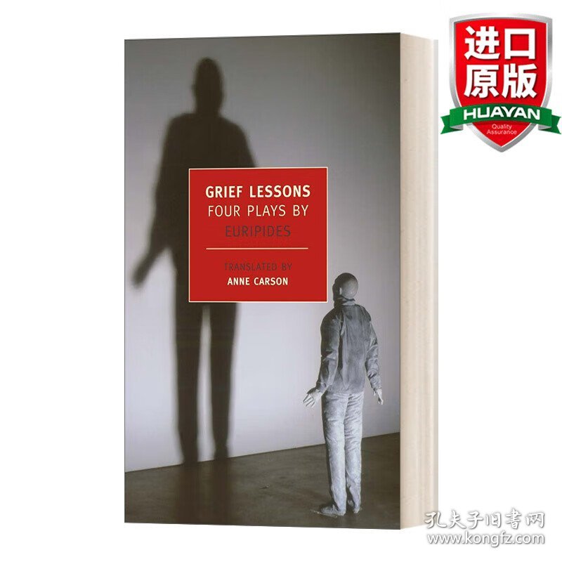 英文原版 Grief Lessons: Four Plays by Euripides (New York Review Books Classics) 悲伤的教训:欧里庇得斯的四个戏剧 英文版 进口英语原版书籍