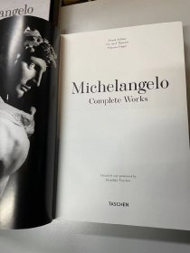 现货 米开朗基罗绘画雕塑全集 Michelangelo. Complete Works（巨厚册带盒）