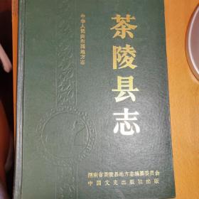 茶陵县志