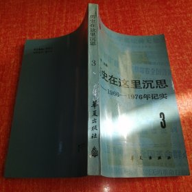 历史在这里沉思 1966-1976年记实 123 全3册合售