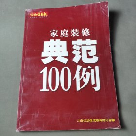 家庭装修典范100例