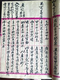 阴阳风水学的线装手抄本