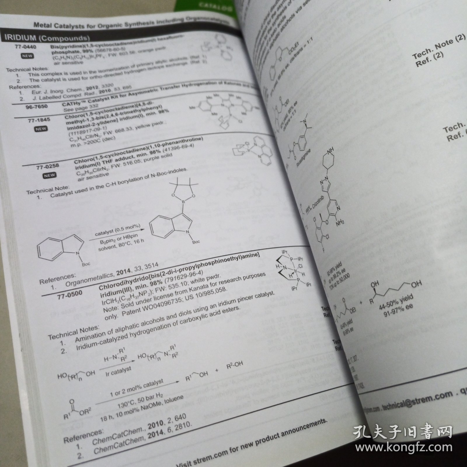 Metal Catalysts for Organic Synthesis