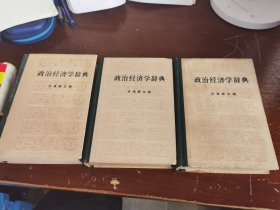 政治经济学辞典（上中下，三册）