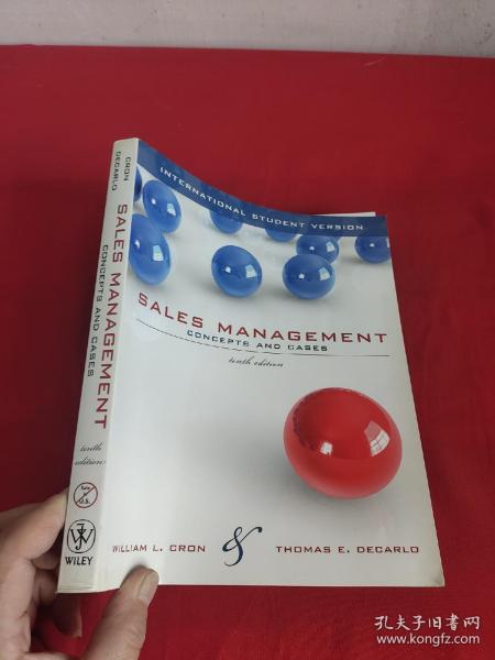 Sales Management: Concepts and Cases[销售管理：概念与案例]