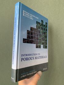 现货 英文原版  Introduction to Porous Materials (Inorganic Chemistry: A Textbook Series)  多孔材料概论（无机化学：教材系列）