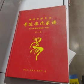 湖南省湘乡市青陂廖氏家谱（2019年新版家谱1-40代）第一卷，1册全