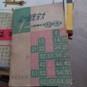 从一到无穷大 科学中的事实和臆测（一版一印）