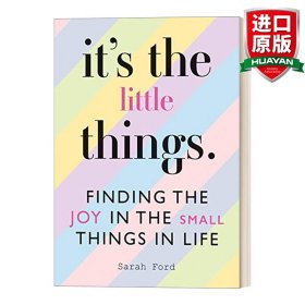 英文原版 It's the Little Things 那些小事：在生活的小事中找到快樂 英文版 進(jìn)口英語原版書籍